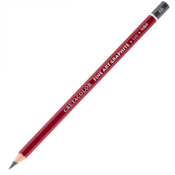 Cretacolor Cleos Fine Art Graphite Pencils - 8B (3 adet)(Dereceli Çizim ve Grafit Kalemi) 160 08