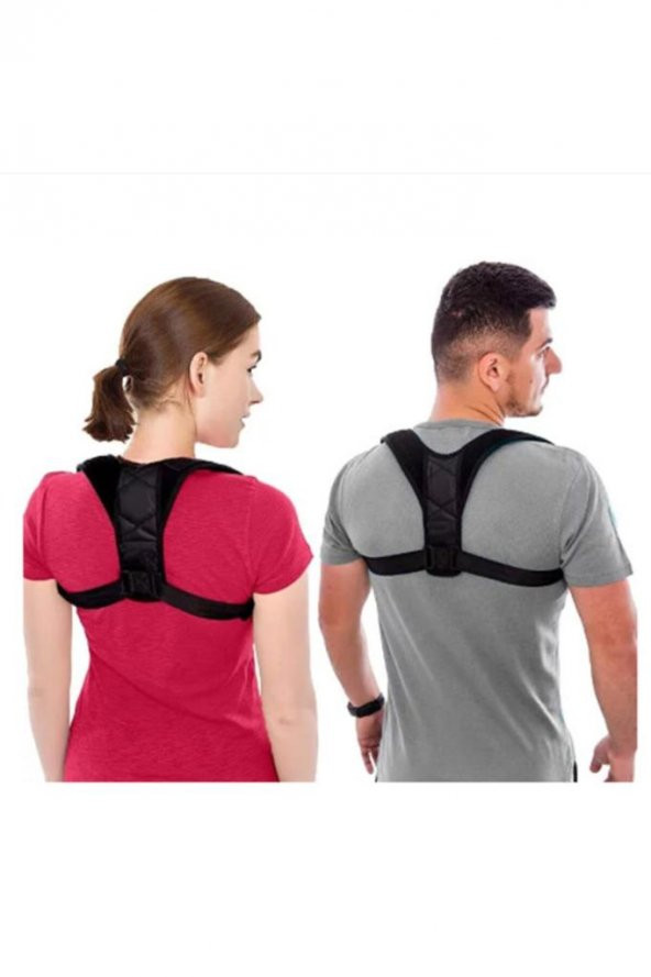 Dik Duruş Korsesi Ortopedik Kamburluk Önleyici Dik Duruş Bel Sırt Omuz Korsesi Aparatı - Resim 5
