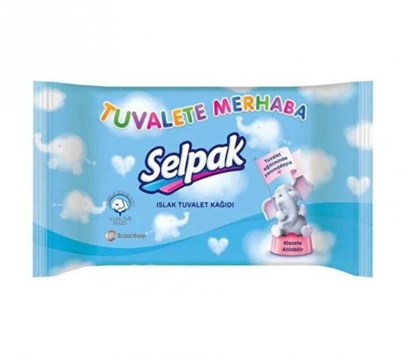 Selpak Islak Tuvalet Kağıdı Çocuk 42li