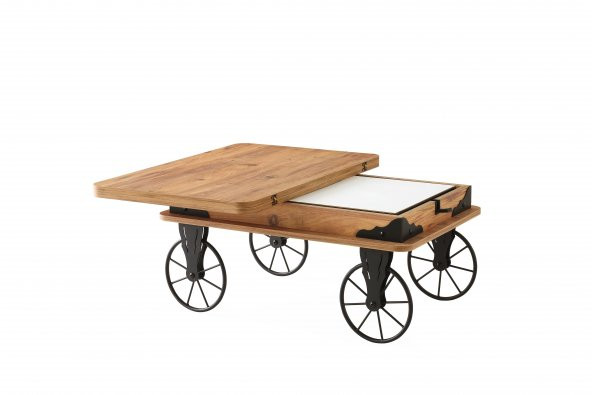 Erezoğulları Mobilya Dora 3 Kademeli Akıllı Sihirli Orta Sehpa - 2