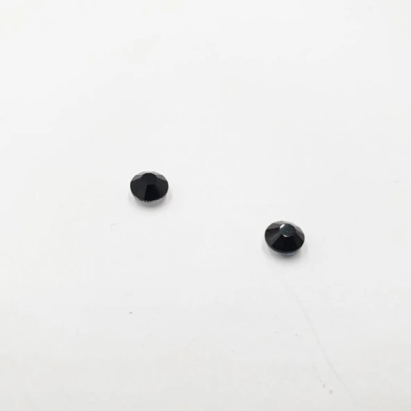 Siyah Taşlı Erkek Çelik Küpe - 10