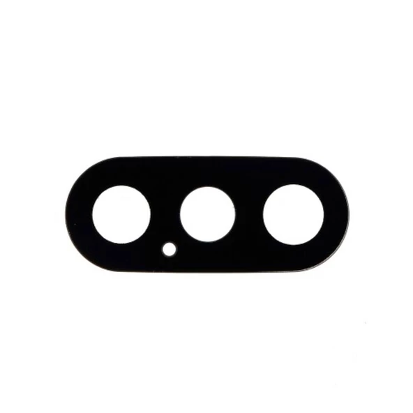 iPhone XS Max Kamera Lensi Kamera Camı - Siyah