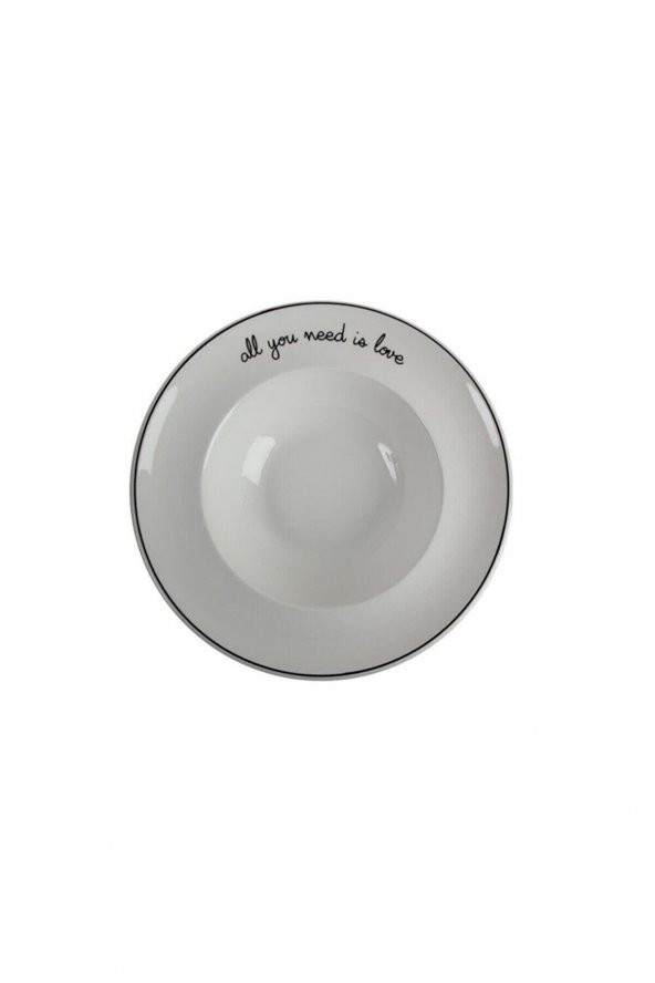 Porland Hope Çukur 1li Tabak 26cm 04LFH000427 - 2