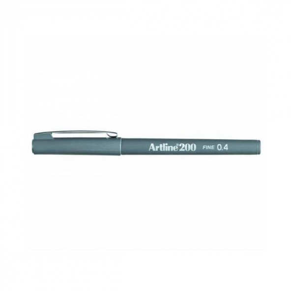 Artline Fineliner 0.4 MM Gri EK-200N (12 adet)