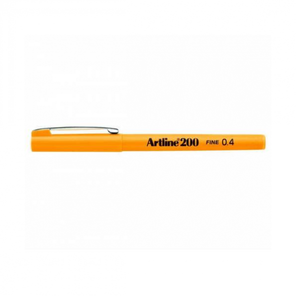 Artline Fineliner 0.4 MM Sarı EK-200 (12 adet)