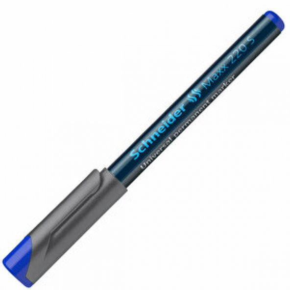 Schneider Asetat Kalemi Permanent S Seri 0.4 MM Mavi 220