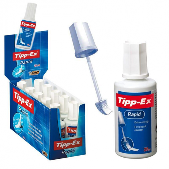 Tipp-Ex Sıvı Daksil Rapid 8859944 (OTV) (10 lu 1 paket)