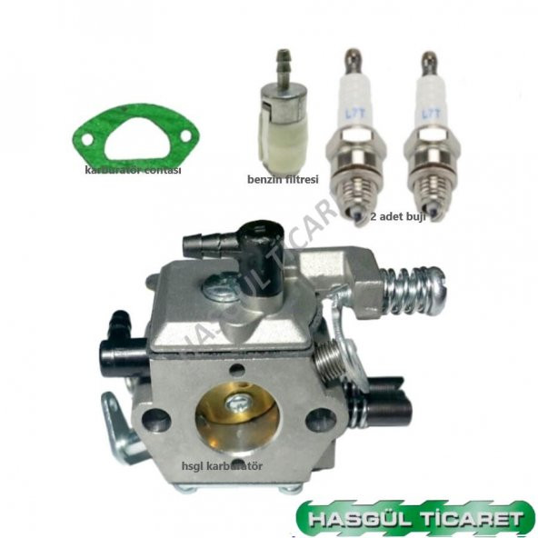 Hsgl Motorlu Testere 4500/5200 Karbüratör Filtre Buji Takım - 6