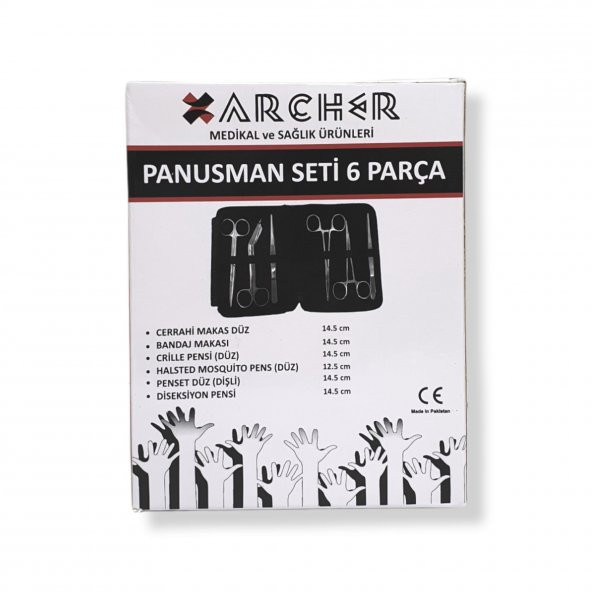 Archer Pansuman Seti 6 Parça - Resim 2