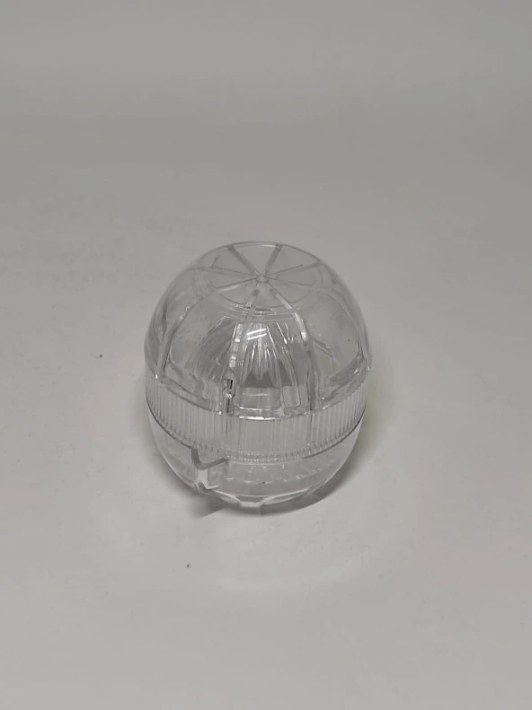 Mini 3 Parça Limon Suyu Sıkacağı Limonmatik Hazneli Kapaklı Lemon Sıkacağı - 2
