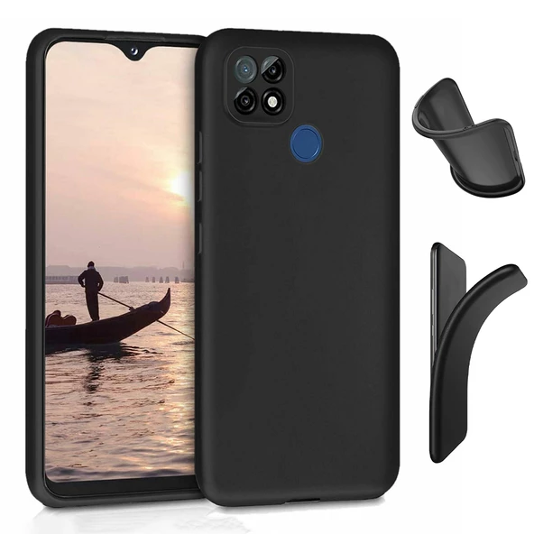 Realme C25 / C25s Kılıf FitCase PremiumS Silikon Arka Kapak