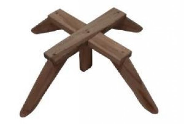 Ahşap Berjer Ayağı Boyasız - 3