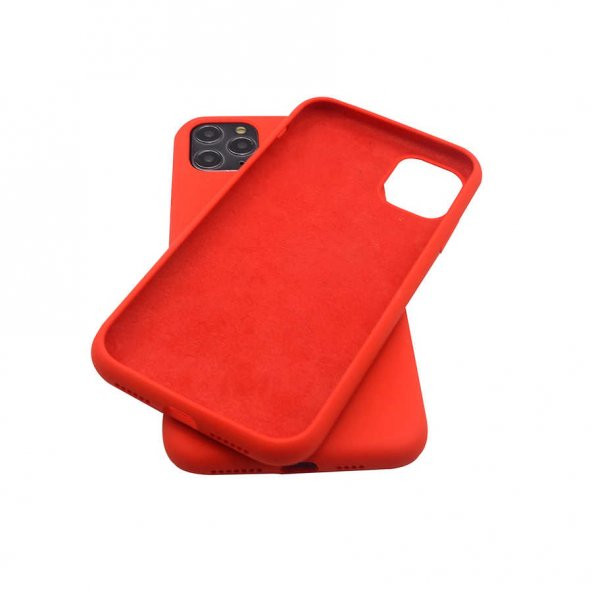 Apple iPhone 11 Pro Kılıf Zore Silk Kadife İç Yüzey Silikon Kılıf - 8