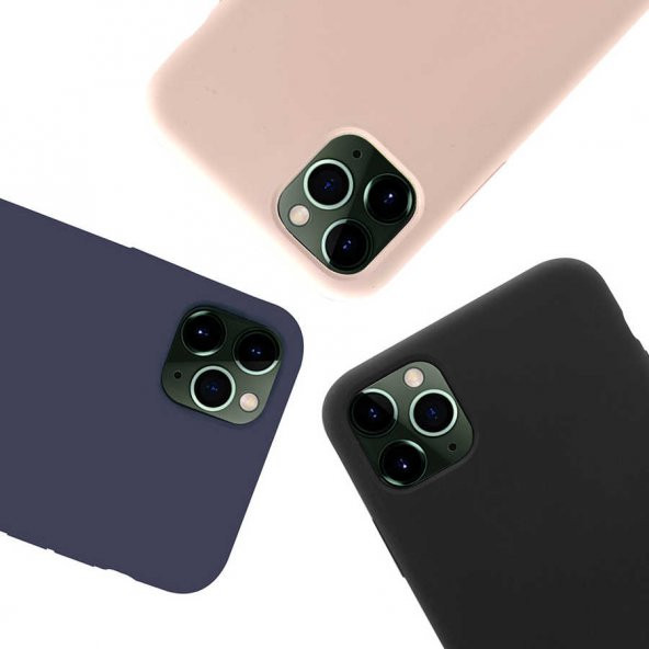 Apple iPhone 11 Pro Kılıf Zore Silk Kadife İç Yüzey Silikon Kılıf - 9