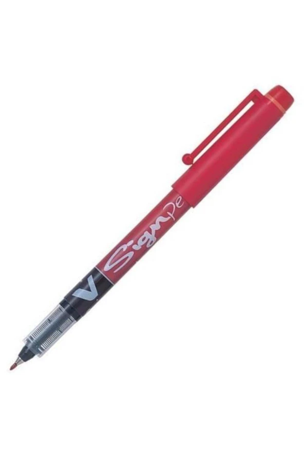 Pilot Roller Kalem Signo Pen İmza Kalemi Kırmızı (12 Li Paket)