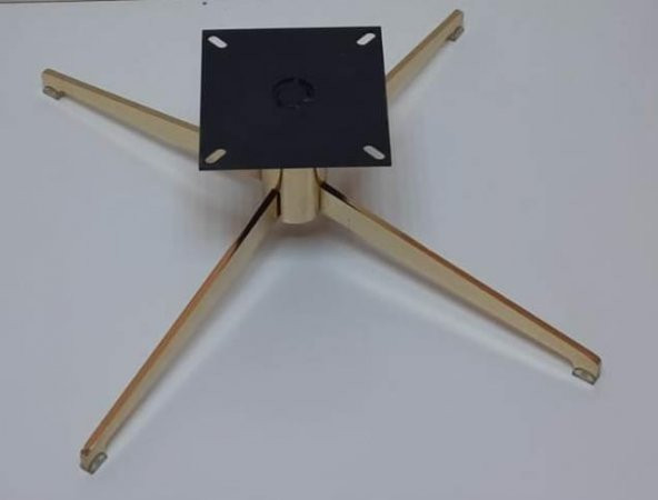 Lazer Kesim Berjer Ayağı Gold Kaplama - 2