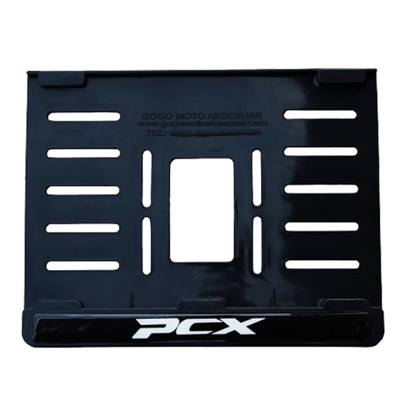 Honda Pcx Uyumlu 2 Plastik (15X24 Cm) Kırılmaz Plakalık