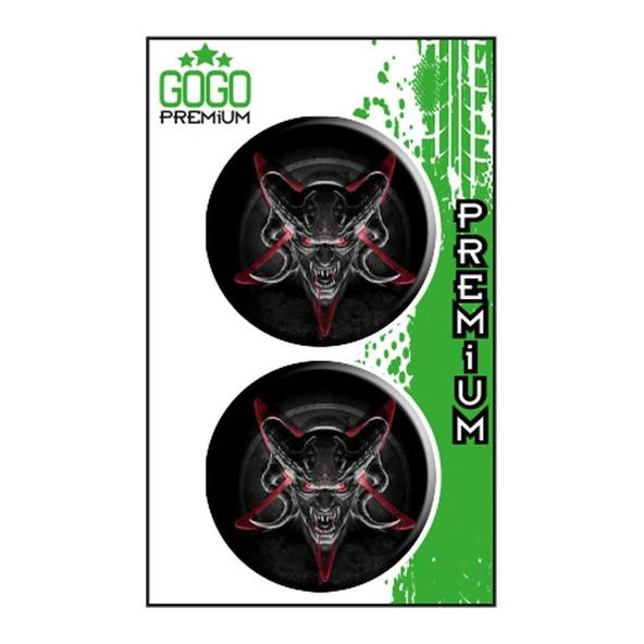 Dragon (5X5 Cm) İkili Damla Etiket ürün görseli