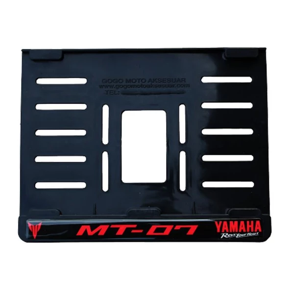 Yamaha Mt-07 Uyumlu 1 Plastik (15X24 Cm) Kırılmaz Plakalık ürün görseli
