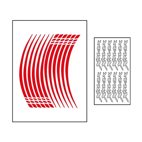 Yamaha Reflektör Kırmızı Iv Xmax Uyumlu 1 Set Jant Şeridi ürün görseli