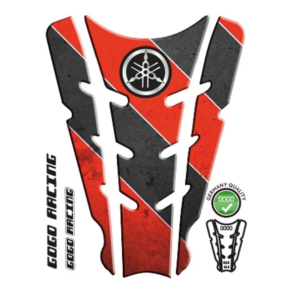 Yamaha R25 2014 - 2018 Uyumlu Tank Pad 013 ürün görseli