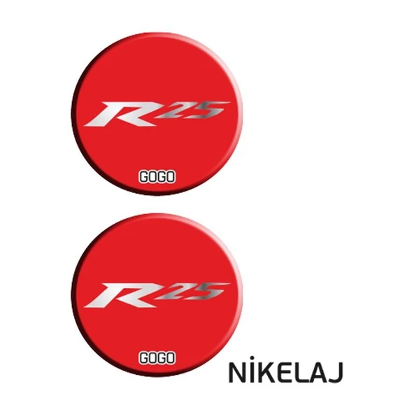 Yamaha R25 Uyumlu Koruma Takoz 3 (4X4) İkili Damla Etiket ürün görseli