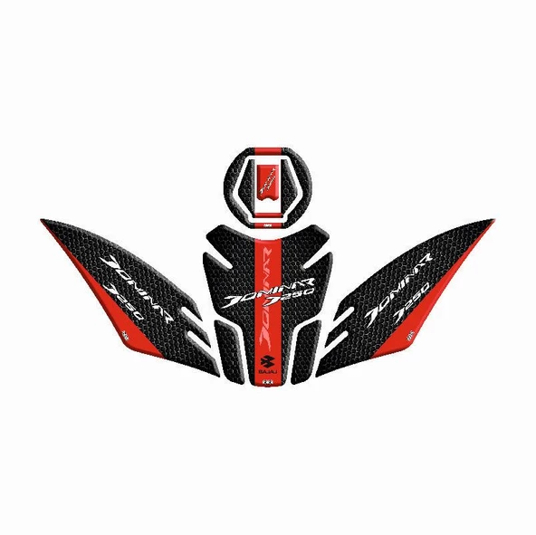 Bajaj Dominar 250 2020 - 2024 Uyumlu Tank Pad Set 007 ürün görseli