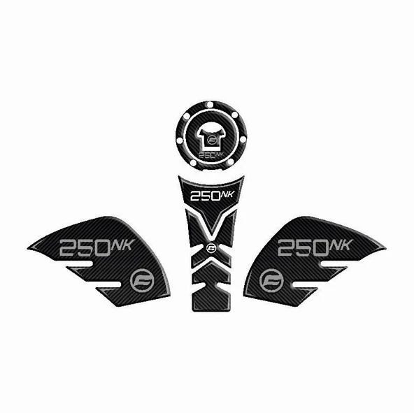 Cf Moto 250 Nk 2018 - 2022 Uyumlu Tank Pad Set 002 - Resim 2