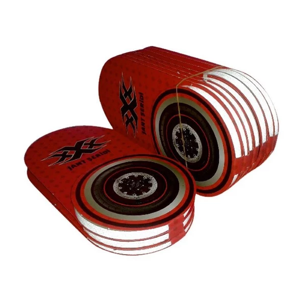 Reflektör Beyaz 7Cm X 7 M Lüks 1 Set Jant Şeridi ürün görseli