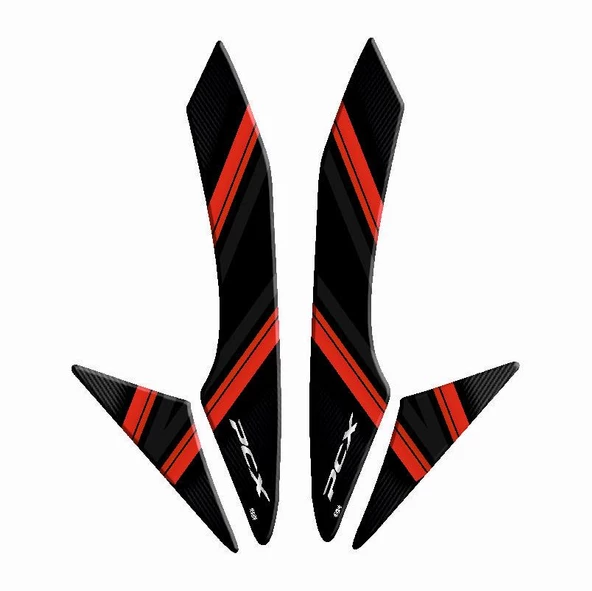 Honda Pcx 2021 - 2024 Uyumlu Yan Grenaj Pad 003 ürün görseli