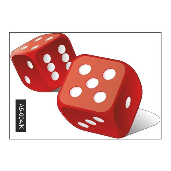 A5 Sticker 005 Tek Paket Çoklu ürün görseli