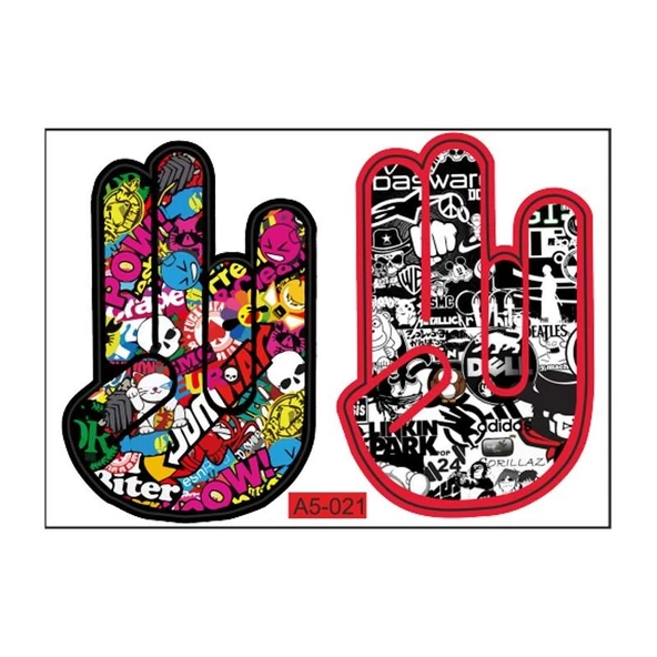 A5 Sticker 031 Tek Paket Çoklu ürün görseli