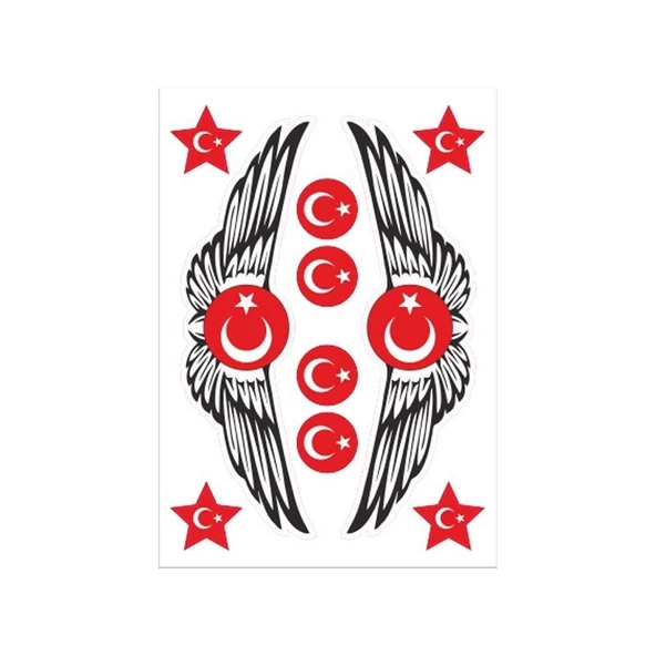 A5 Sticker 070 Tek Paket Çoklu ürün görseli