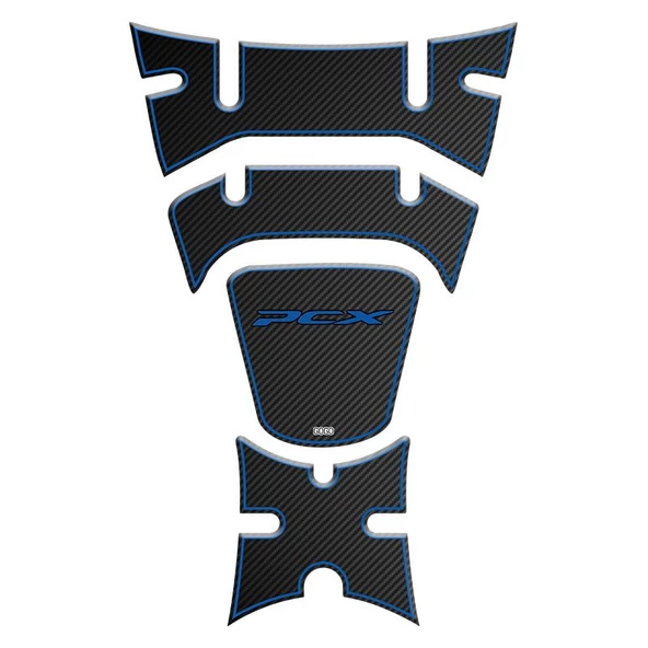 Honda Pcx 2018 - 2020 Uyumlu Tank Pad 016 ürün görseli