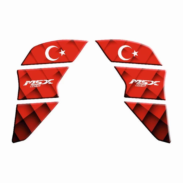 Honda Msx 2014 - 2022 Uyumlu Yan Pad 009 ürün görseli