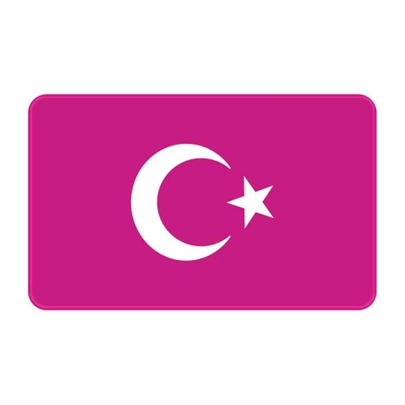 Sevenkardeşler Cg Şeffaf Pembe Bayrak Far Filmi