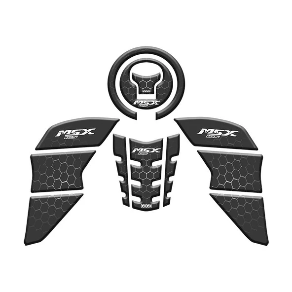Honda Msx 2014 - 2022 Uyumlu Tank Pad Set 007 ürün görseli