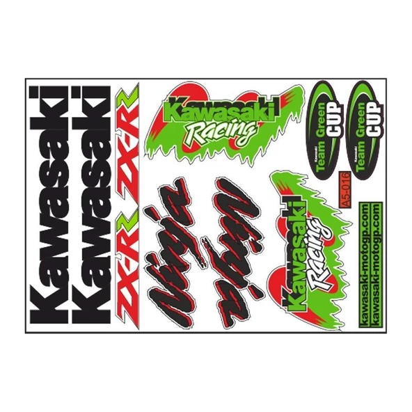 A5 Sticker 025 Tek Paket Çoklu ürün görseli