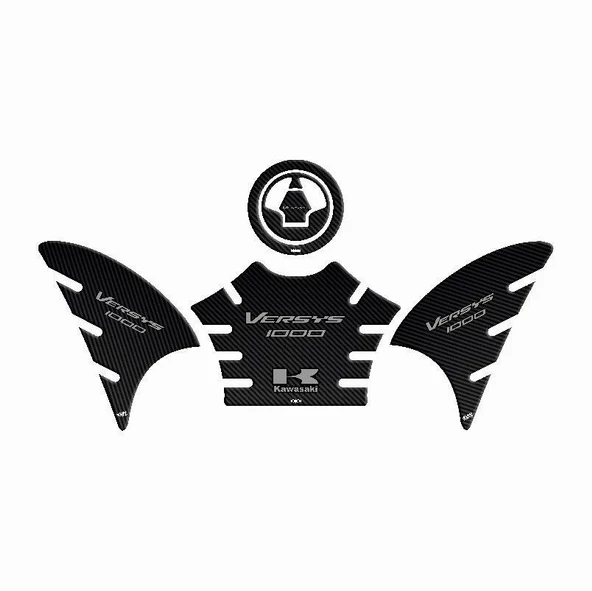 Skm Kawasaki Versys 1000 Uyumlu Tank Pad Set 001 ürün görseli