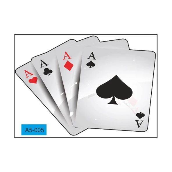 A5 Sticker 009 Tek Paket Çoklu ürün görseli