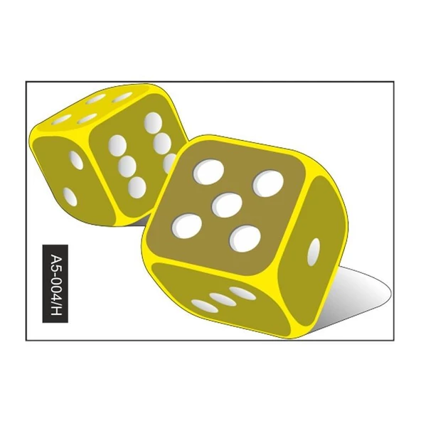 A5 Sticker 004 Tek Paket Çoklu ürün görseli