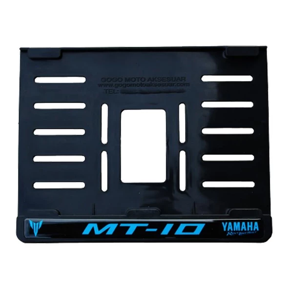 Yamaha Mt-10 Uyumlu 3 Plastik (15X24 Cm) Kırılmaz Plakalık ürün görseli