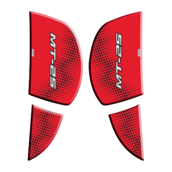 Yamaha Mt25 2020 - 2024 Uyumlu Yan Pad 004 ürün görseli