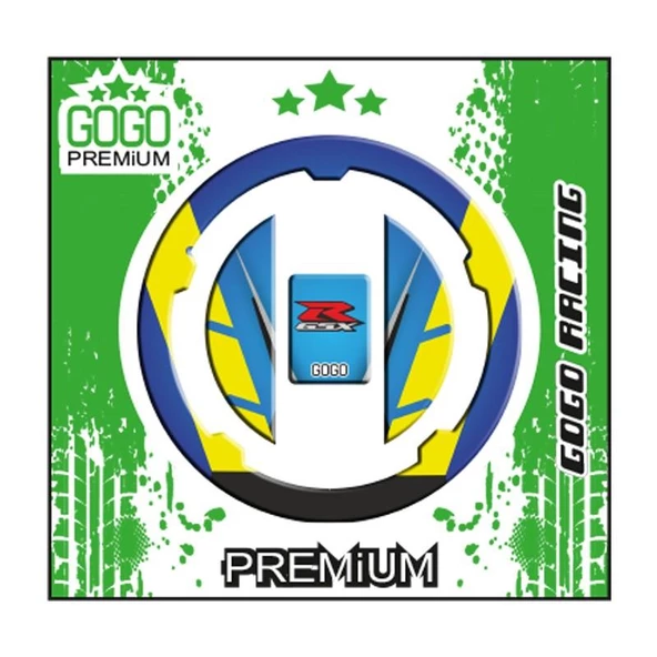 Suzuki Gsx-R Uyumlu Depo Kapak Pad 004 ürün görseli