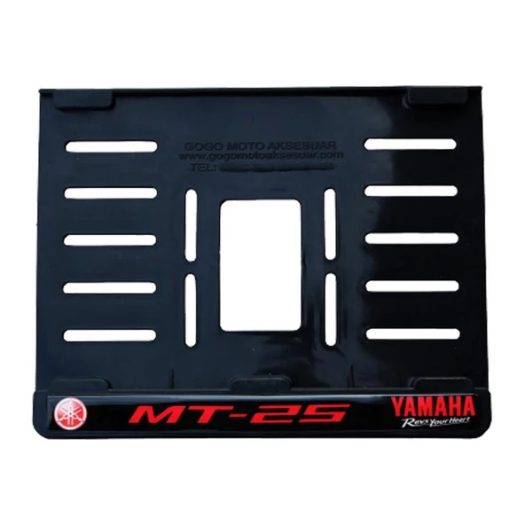 Yamaha Mt-25 Uyumlu 1 Plastik (15X24 Cm) Kırılmaz Plakalık ürün görseli