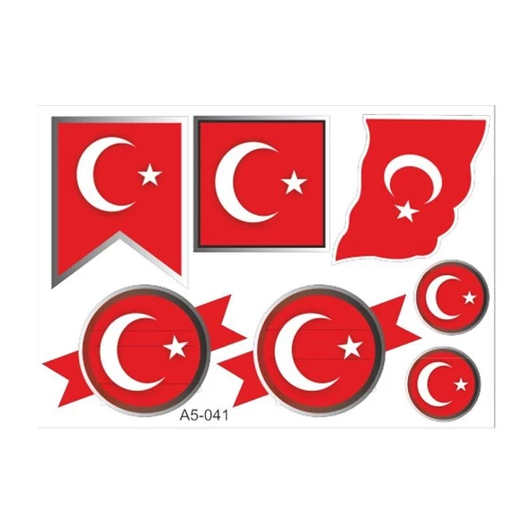 Sevenkardeşler A5 Sticker 053 Tek Paket Çoklu