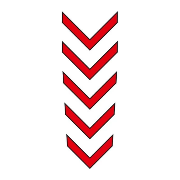 Cg Kırmızı Çamurluk Üst Sticker ürün görseli