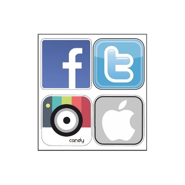 A5 Sticker 061 Tek Paket Çoklu ürün görseli