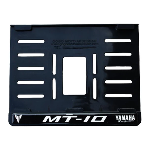 Yamaha Mt-10 Uyumlu 1 Plastik (15X24 Cm) Kırılmaz Plakalık ürün görseli