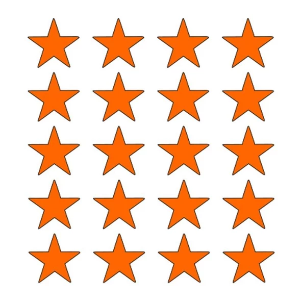 Yamaha Cg Turuncu Yıldız Sakal Şeridi ürün görseli